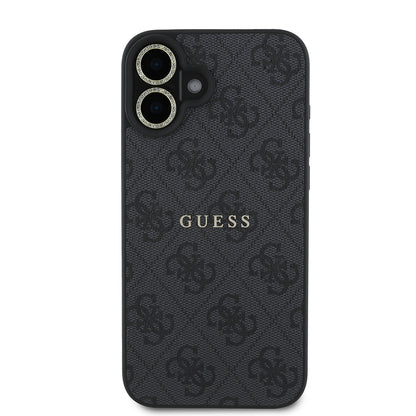 iPhone 16 Plus Guess Orjinal Lisanslı Kılıf + Ekran Koruyucu + Lens Koruyucu 3in1 Aksesuar Seti