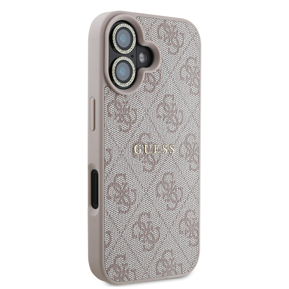 iPhone 16 Plus Guess Orjinal Lisanslı Kılıf + Ekran Koruyucu + Lens Koruyucu 3in1 Aksesuar Seti