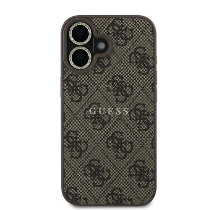 iPhone 16 Plus Guess Orjinal Lisanslı Kılıf + Ekran Koruyucu + Lens Koruyucu 3in1 Aksesuar Seti