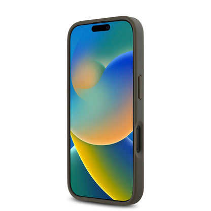 iPhone 16 Plus Kılıf DKNY Orjinal Lisanslı M-safe Şarj Özellikli 3D Yazılı Repeat Pattern Kapak