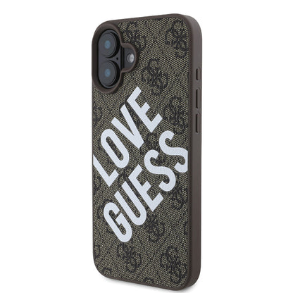 iPhone 16 Plus Kılıf Guess Orjinal Lisanslı Big Love Guess Kapak