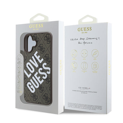 iPhone 16 Plus Kılıf Guess Orjinal Lisanslı Big Love Guess Kapak