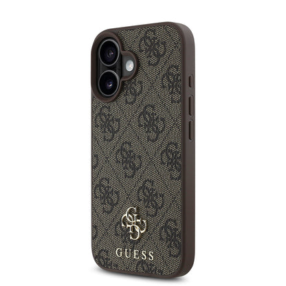 iPhone 16 Plus Kılıf Guess Orjinal Lisanslı M-safe Şarj Özellikli Small 4G Classic Kapak