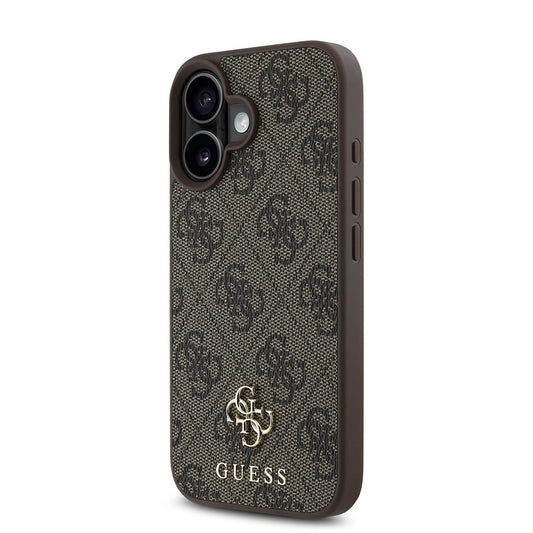 iPhone 16 Plus Kılıf Guess Orjinal Lisanslı M-safe Şarj Özellikli Small 4G Classic Kapak