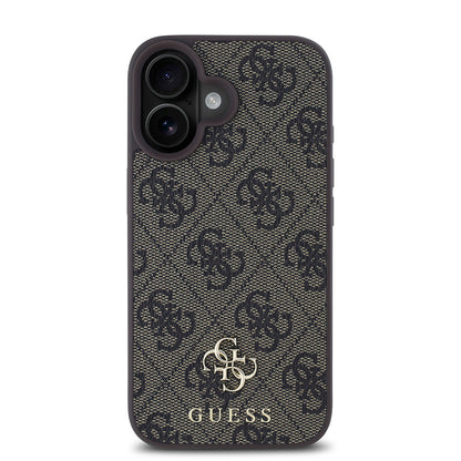 iPhone 16 Plus Kılıf Guess Orjinal Lisanslı M-safe Şarj Özellikli Small 4G Classic Kapak