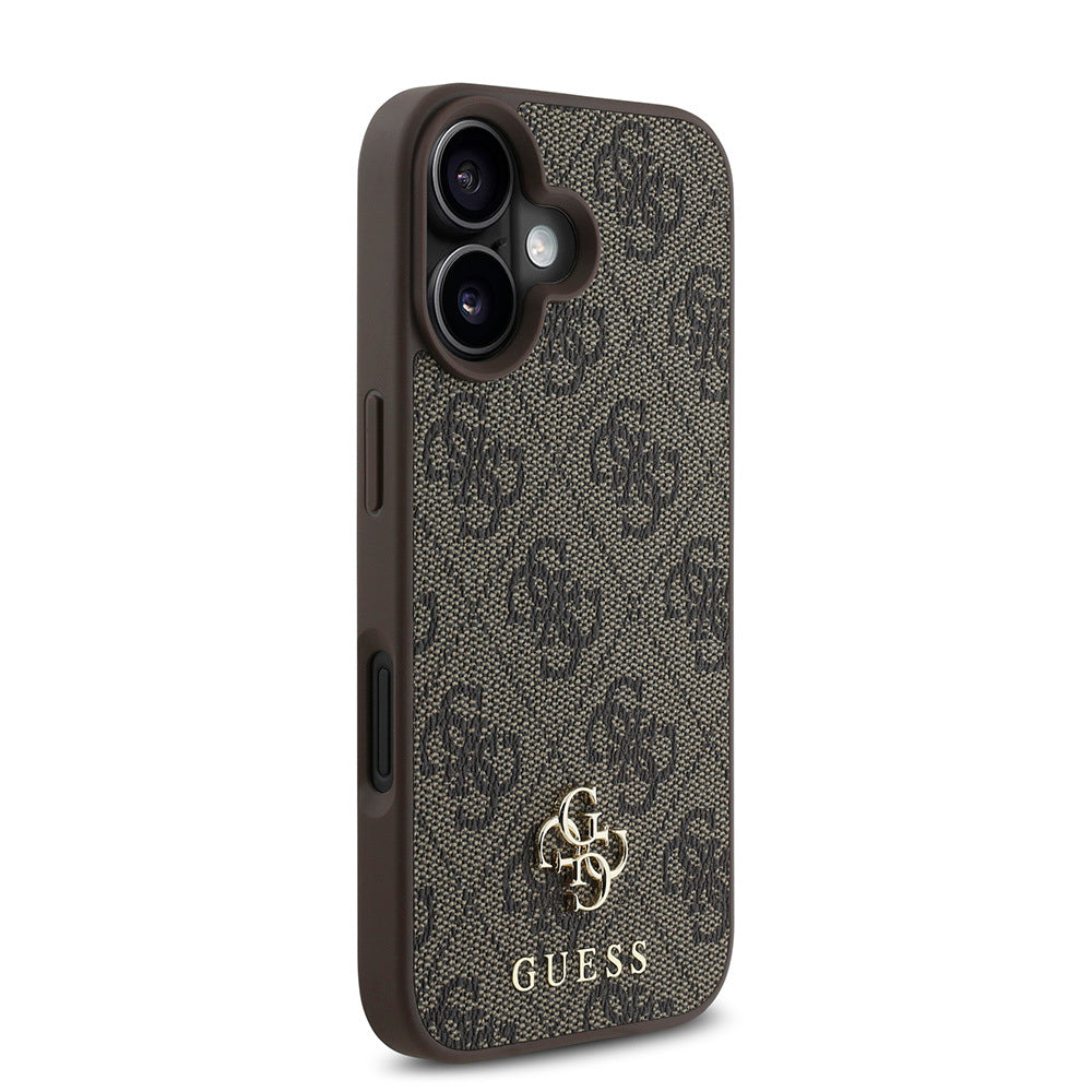 iPhone 16 Plus Kılıf Guess Orjinal Lisanslı M-safe Şarj Özellikli Small 4G Classic Kapak