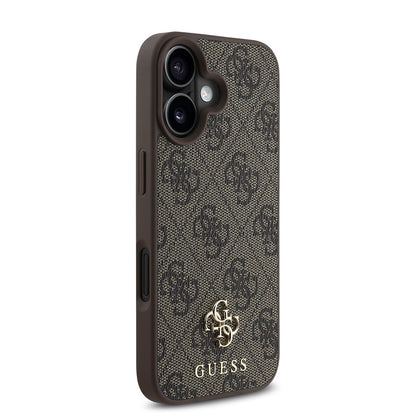 iPhone 16 Plus Kılıf Guess Orjinal Lisanslı M-safe Şarj Özellikli Small 4G Classic Kapak