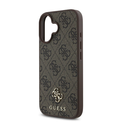 iPhone 16 Plus Kılıf Guess Orjinal Lisanslı M-safe Şarj Özellikli Small 4G Classic Kapak