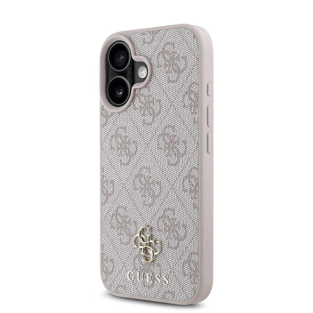 iPhone 16 Plus Kılıf Guess Orjinal Lisanslı M-safe Şarj Özellikli Small 4G Classic Kapak