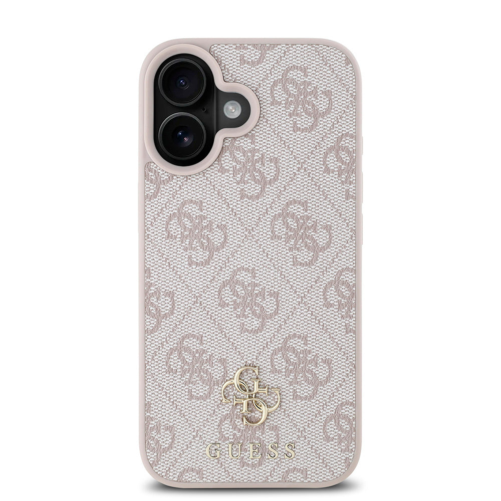 iPhone 16 Plus Kılıf Guess Orjinal Lisanslı M-safe Şarj Özellikli Small 4G Classic Kapak
