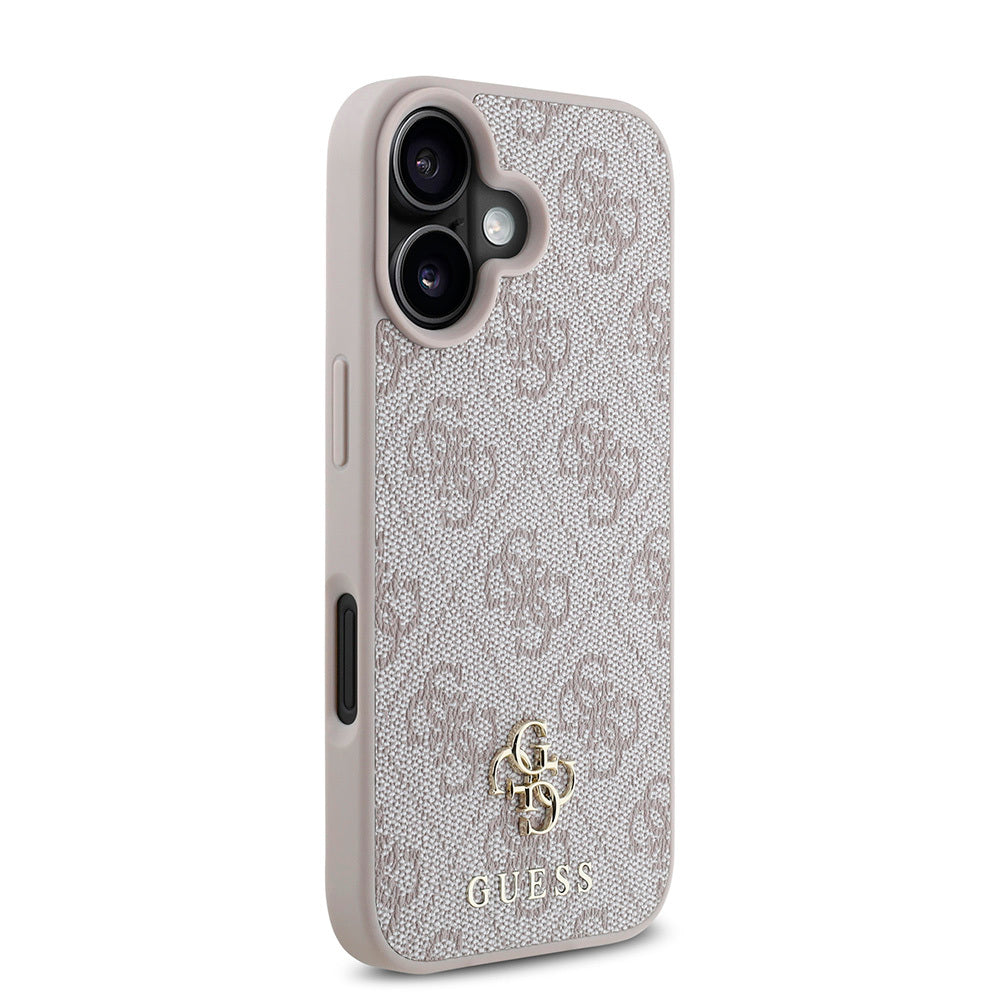 iPhone 16 Plus Kılıf Guess Orjinal Lisanslı M-safe Şarj Özellikli Small 4G Classic Kapak