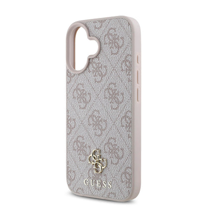iPhone 16 Plus Kılıf Guess Orjinal Lisanslı M-safe Şarj Özellikli Small 4G Classic Kapak