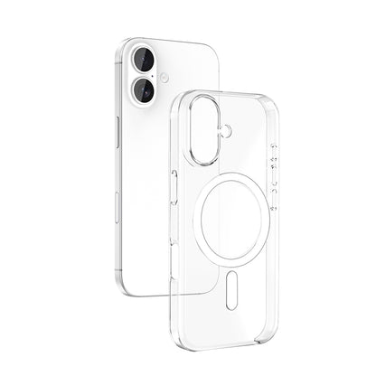 Apple iPhone 16 Plus Kılıf IC Çipli Zore Wireless Şarj Özellikli Şeffaf Orjin Kapak