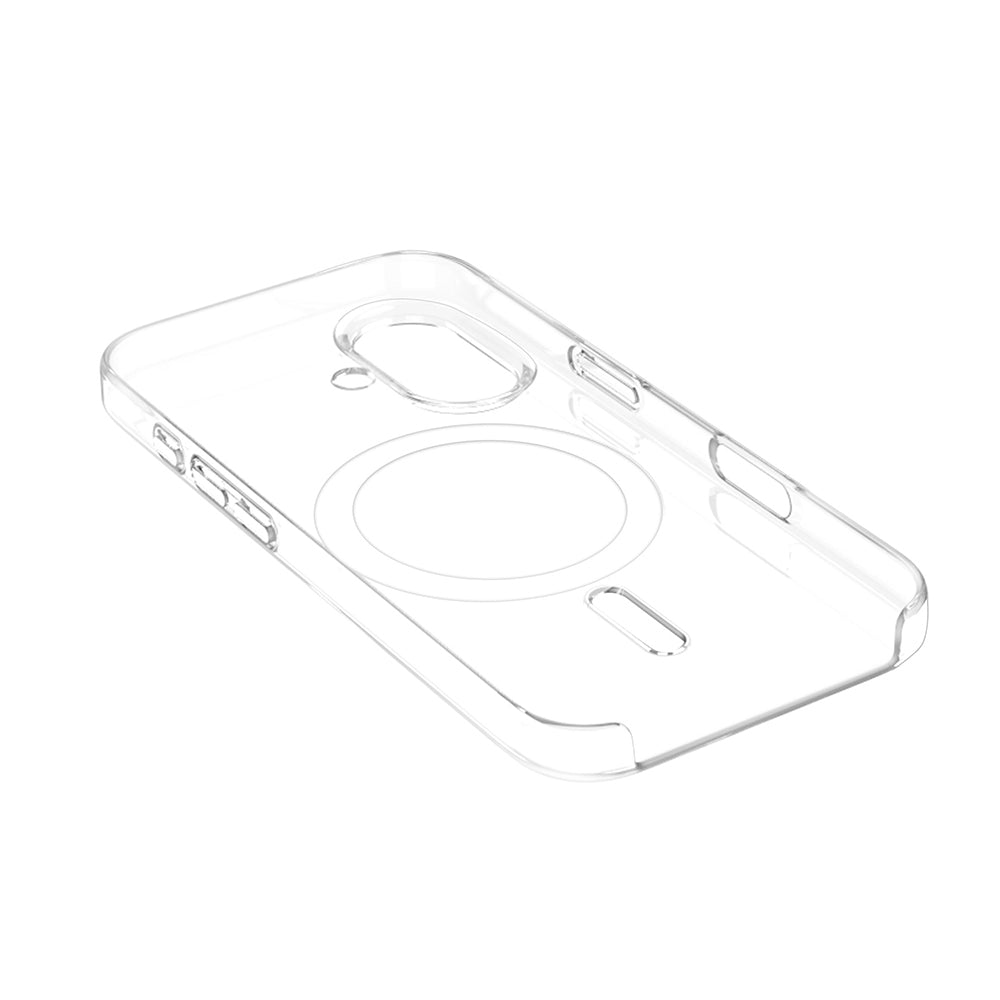 Apple iPhone 16 Plus Kılıf IC Çipli Zore Wireless Şarj Özellikli Şeffaf Orjin Kapak