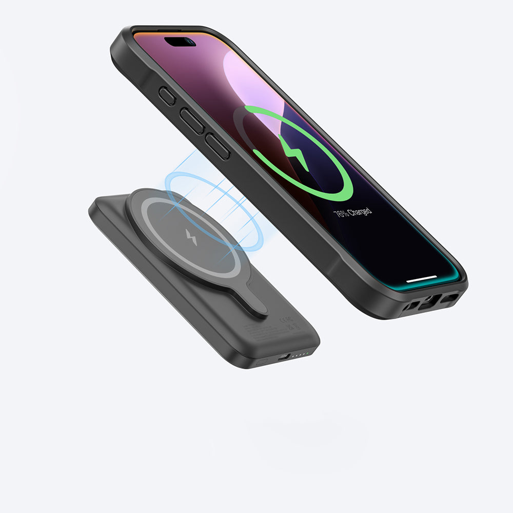 iPhone 16 Plus Kılıf M-safe Şarj Özellikli 1500D Aramid Fiber Amazingthing Titan Max Serisi Kapak