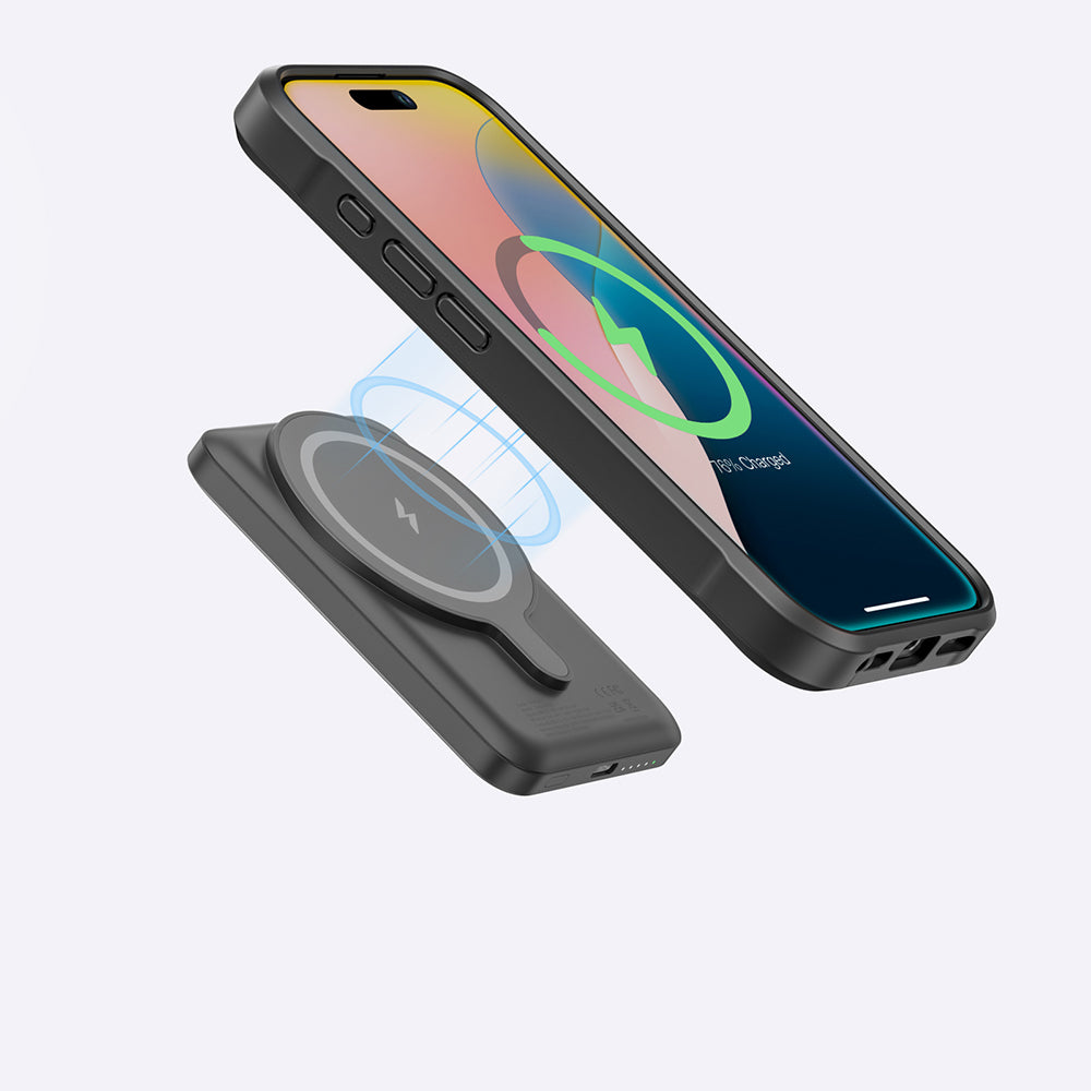 iPhone 16 Plus Kılıf M-safe Şarj Özellikli Amazingthing Glamour Serisi Kapak