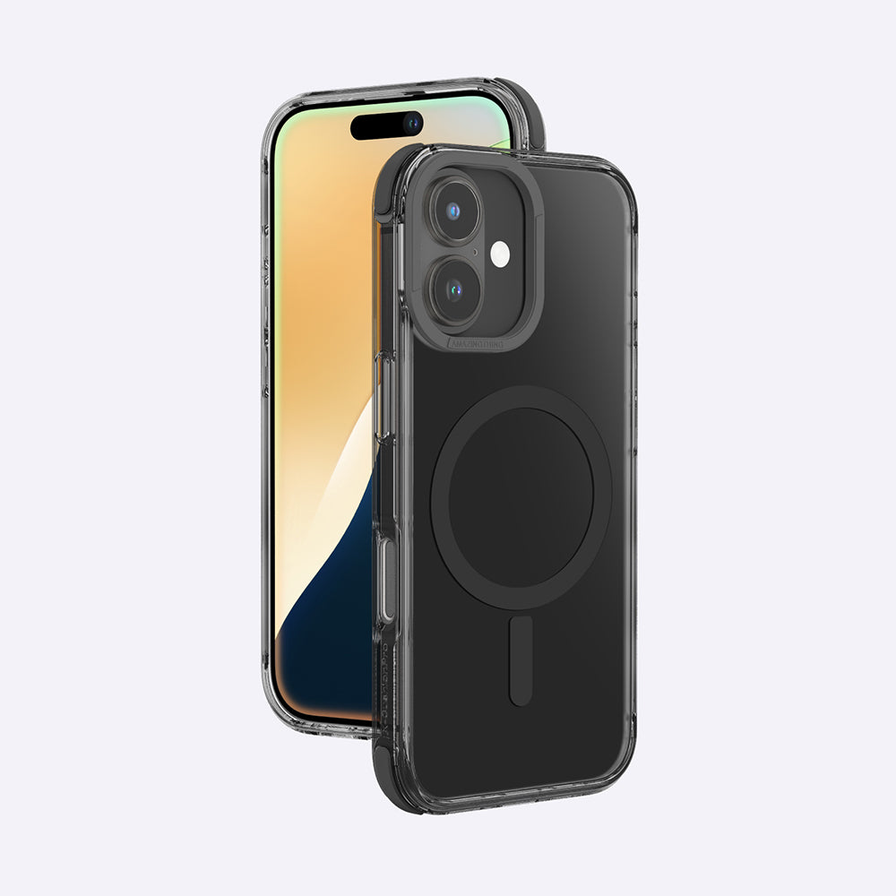 iPhone 16 Plus Kılıf M-safe Şarj Özellikli Amazingthing Omni Serisi Kapak