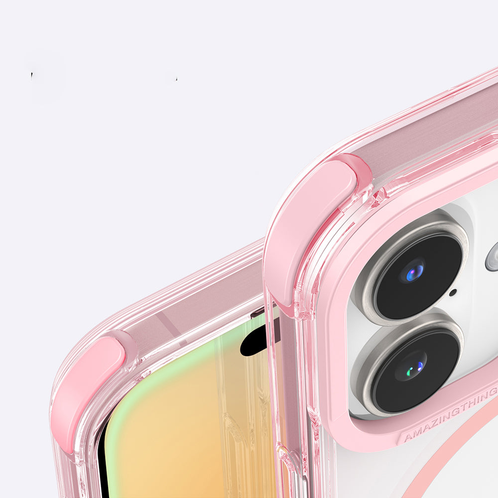 iPhone 16 Plus Kılıf M-safe Şarj Özellikli Amazingthing Omni Serisi Kapak