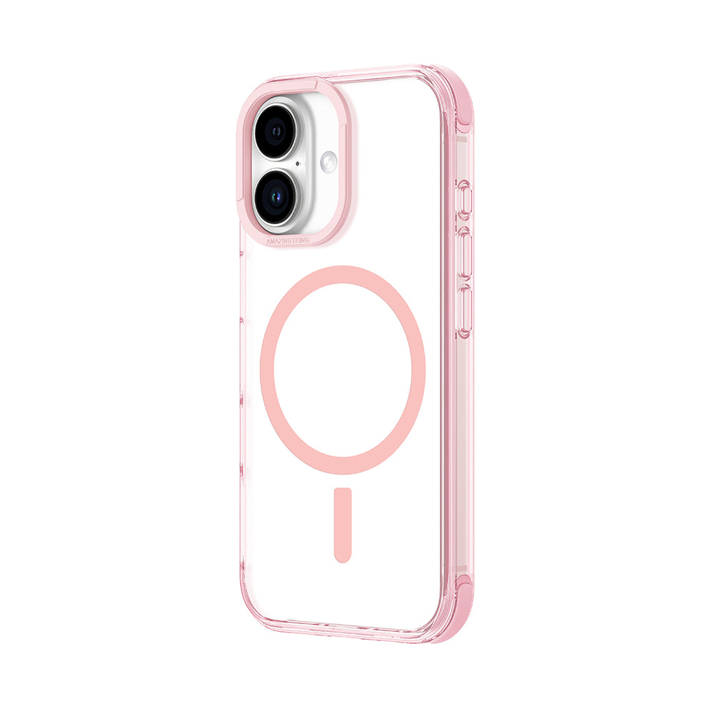 iPhone 16 Plus Kılıf M-safe Şarj Özellikli Amazingthing Omni Serisi Kapak