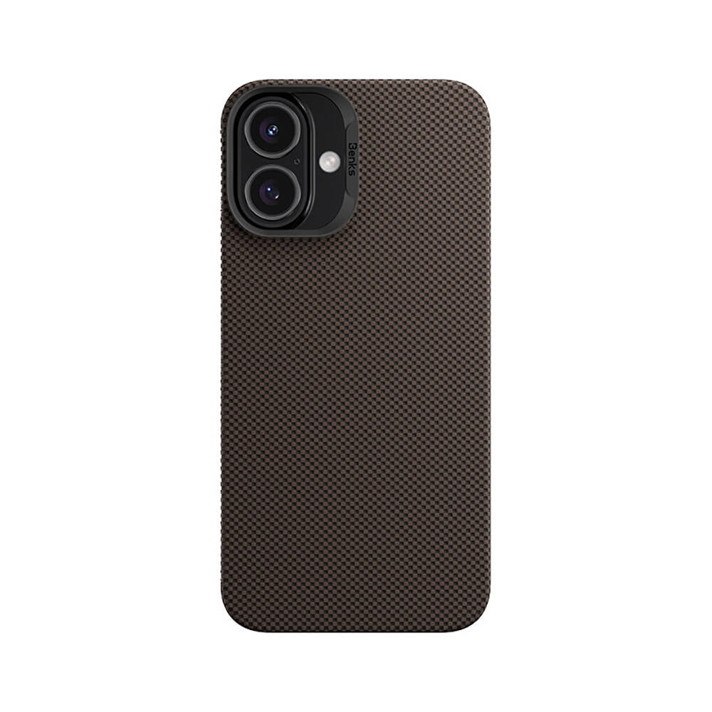 iPhone 16 Plus Kılıf M-safe Şarj Özellikli Benks ArmorTint Serisi ArmorAir Kevlar Kapak