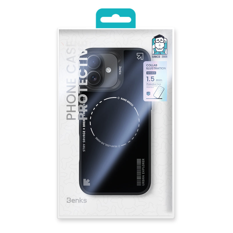 iPhone 16 Plus Kılıf M-safe Şarj Özellikli Benks Dynamic Basis Kapak