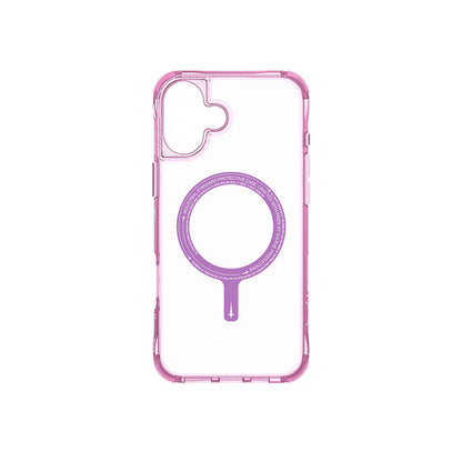 iPhone 16 Plus Kılıf M-safe Şarj Özellikli Şeffaf Airbag Tasarımlı Skinarma Saido Kapak