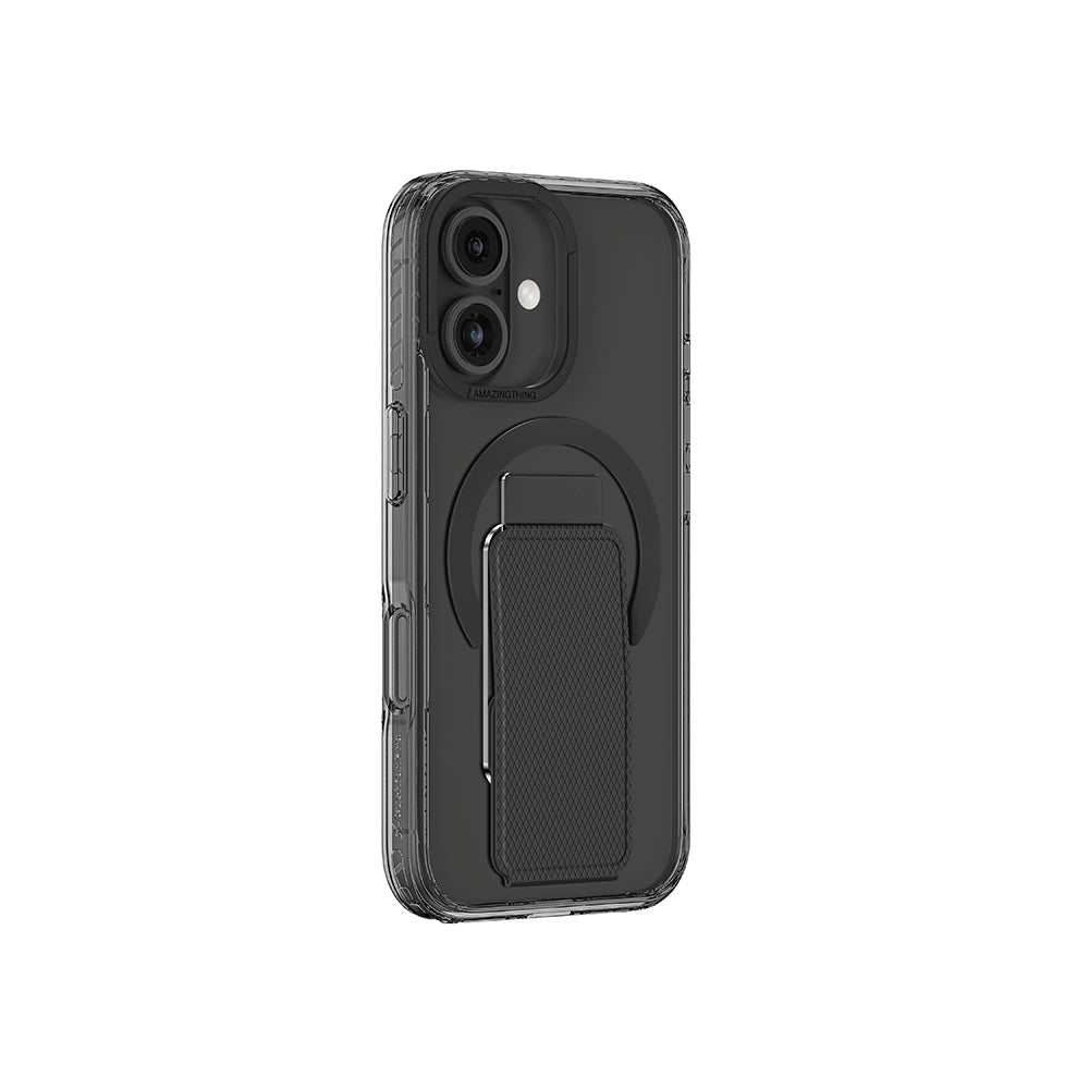 iPhone 16 Plus Kılıf M-safe Şarj Özellikli Standlı Amazingthing Titan Pro Plus Kapak