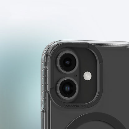 iPhone 16 Plus Kılıf M-safe Şarj Özellikli Standlı Amazingthing Titan Pro Plus Kapak