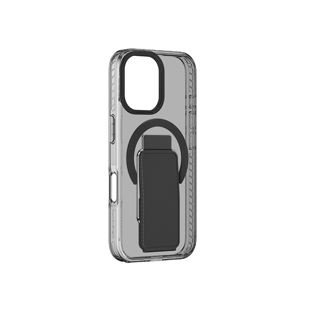 iPhone 16 Plus Kılıf M-safe Şarj Özellikli Standlı Amazingthing Titan Pro Plus Kapak