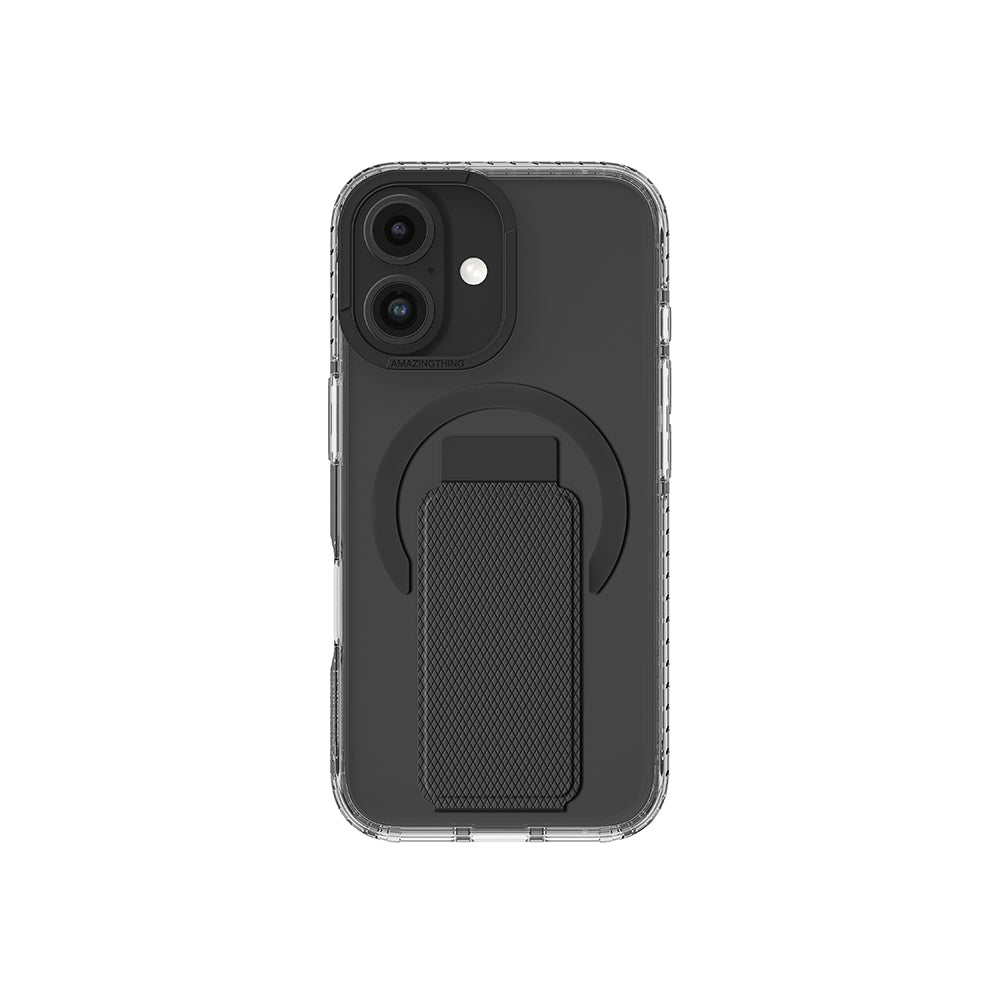 iPhone 16 Plus Kılıf M-safe Şarj Özellikli Standlı Amazingthing Titan Pro Plus Kapak