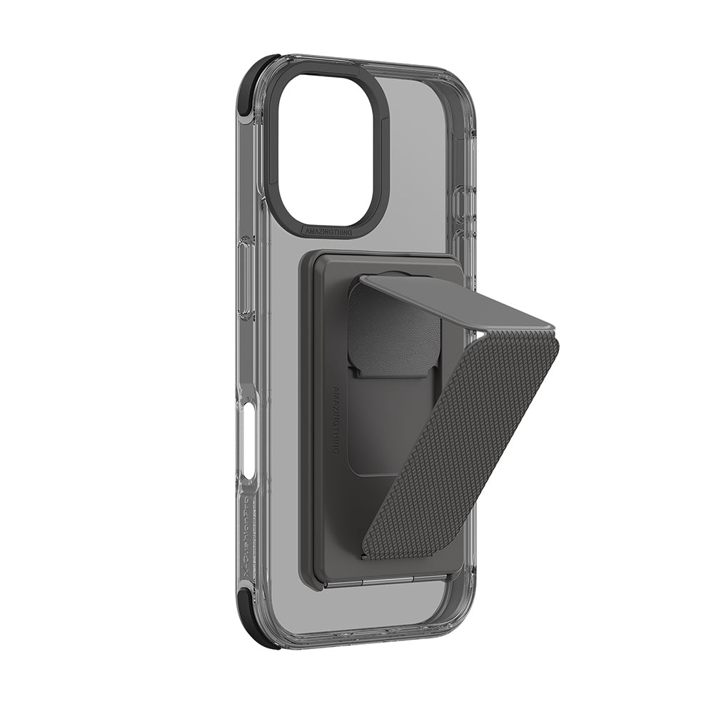 iPhone 16 Plus Kılıf M-safe Şarj Özellikli Standlı Set Amazingthing Omni Adventure Serisi Kapak