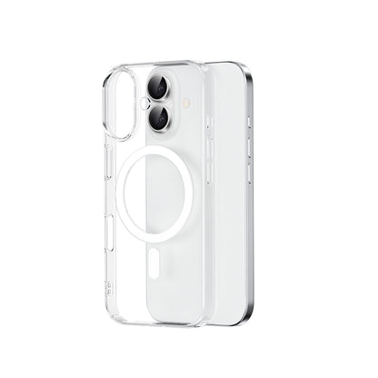 iPhone 16 Plus Kılıf M-safe Şarj Özellikli Wiwu YXK-207 Invisible Pro Sert PC Kapak