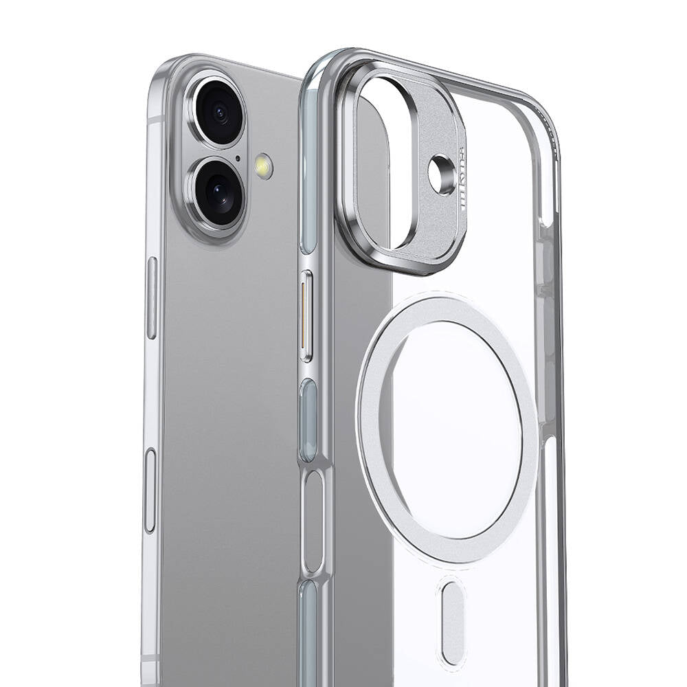 iPhone 16 Plus Kılıf M-safe Şarj Özellikli Wlons Standlı Efsane Kapak
