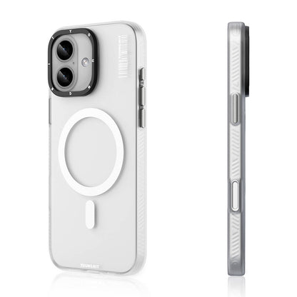 iPhone 16 Plus Kılıf M-safe Şarj Özellikli Youngkit Hidden Sand Serisi Kapak