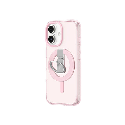 iPhone 16 Plus Kılıf M-safe Şarj Özellikli Yüzük Standlı Amazingthing Titan Pro Serisi Kapak