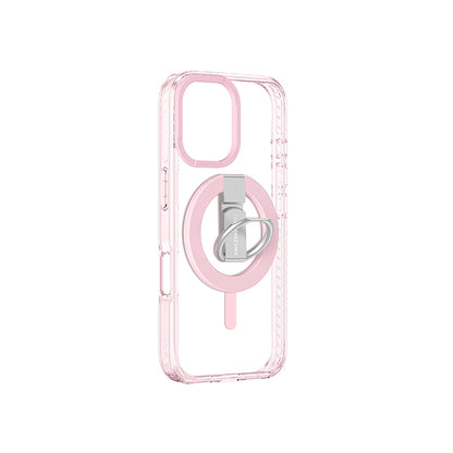 iPhone 16 Plus Kılıf M-safe Şarj Özellikli Yüzük Standlı Amazingthing Titan Pro Serisi Kapak