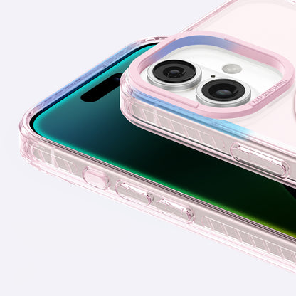 iPhone 16 Plus Kılıf M-safe Şarj Özellikli Yüzük Standlı Amazingthing Titan Pro Serisi Kapak