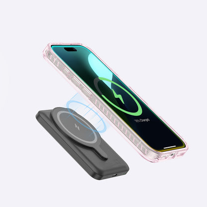iPhone 16 Plus Kılıf M-safe Şarj Özellikli Yüzük Standlı Amazingthing Titan Pro Serisi Kapak