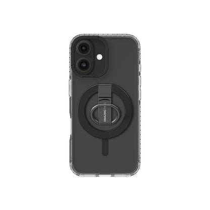 iPhone 16 Plus Kılıf M-safe Şarj Özellikli Yüzük Standlı Amazingthing Titan Pro Serisi Kapak
