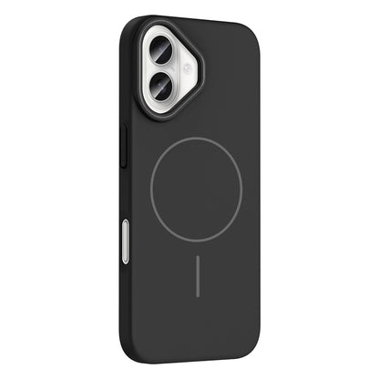 Apple iPhone 16 Plus Kılıf M-safe Şarj Özellikli Zore Ruby Sert Kapak
