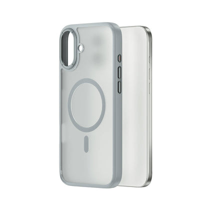 iPhone 16 Plus Kılıf Wiwu FGG-012 ArmorPro Serisi M-safe Şarj Özellikli Parmak İzi Bırakmayan Kılıf