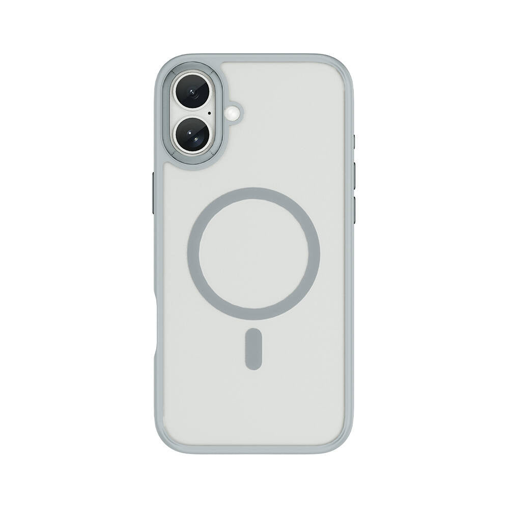 iPhone 16 Plus Kılıf Wiwu FGG-012 ArmorPro Serisi M-safe Şarj Özellikli Parmak İzi Bırakmayan Kılıf