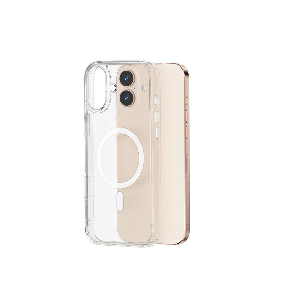iPhone 16 Plus Kılıf Wiwu MCC-102 Magnetic Crystal Sert PC Kapak