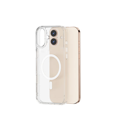 iPhone 16 Plus Kılıf Wiwu MCC-102 Magnetic Crystal Sert PC Kapak