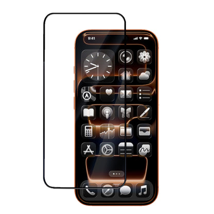 Apple iPhone 16 Plus Mohseven M6 HD Temperli Cam Ekran Koruyucu + Kolay Uygulama Aparatı