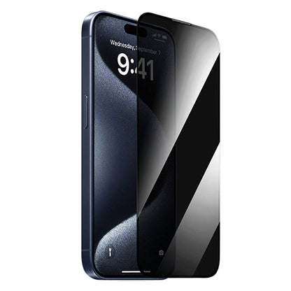 iPhone 16 Plus Wiwu GT-011 Polimer Oleofobik Kaplama Temperli Privacy Cam Ekran Koruyucu
