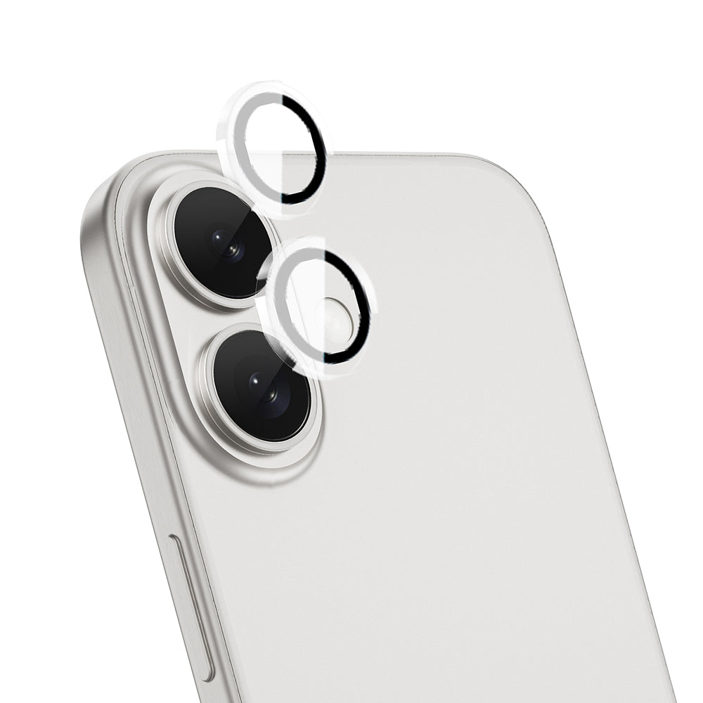 iPhone 16 Plus Wiwu LG-007 Lens Guard Oleofobik Anti Reflective Kamera Lens Koruyucu + Kolay Uygulama Aparatlı