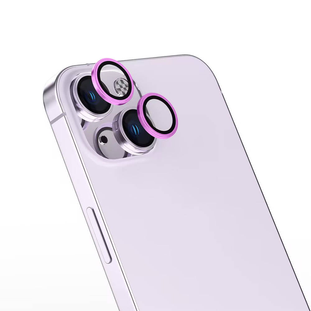 Apple iPhone 16 Plus Zore Safir CL-15 Parmak İzi Bırakmayan Anti-Reflective Kamera Lens Koruyucu