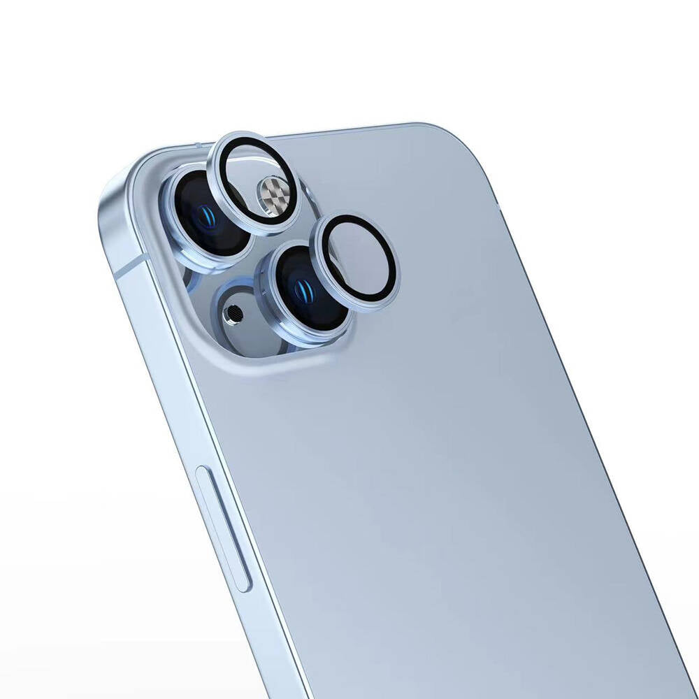 Apple iPhone 16 Plus Zore Safir CL-15 Parmak İzi Bırakmayan Anti-Reflective Kamera Lens Koruyucu
