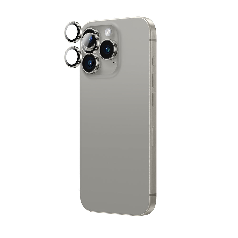 iPhone 16 Pro Amazingthing Anti Reflective Kamera Lens Koruyucu + Kolay Uygulama Aparatlı